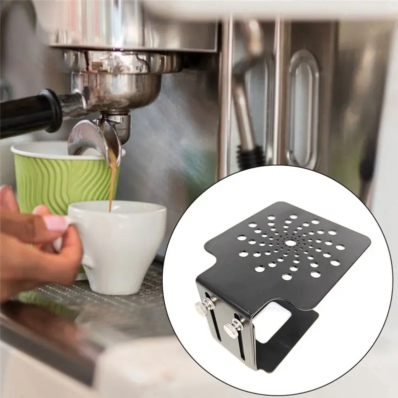 

Стойка для взвешивания кофе, держатель для кофейных весов, машина для эспрессо, электронная стойка для весов, подставка для весов для кофемашины, черная