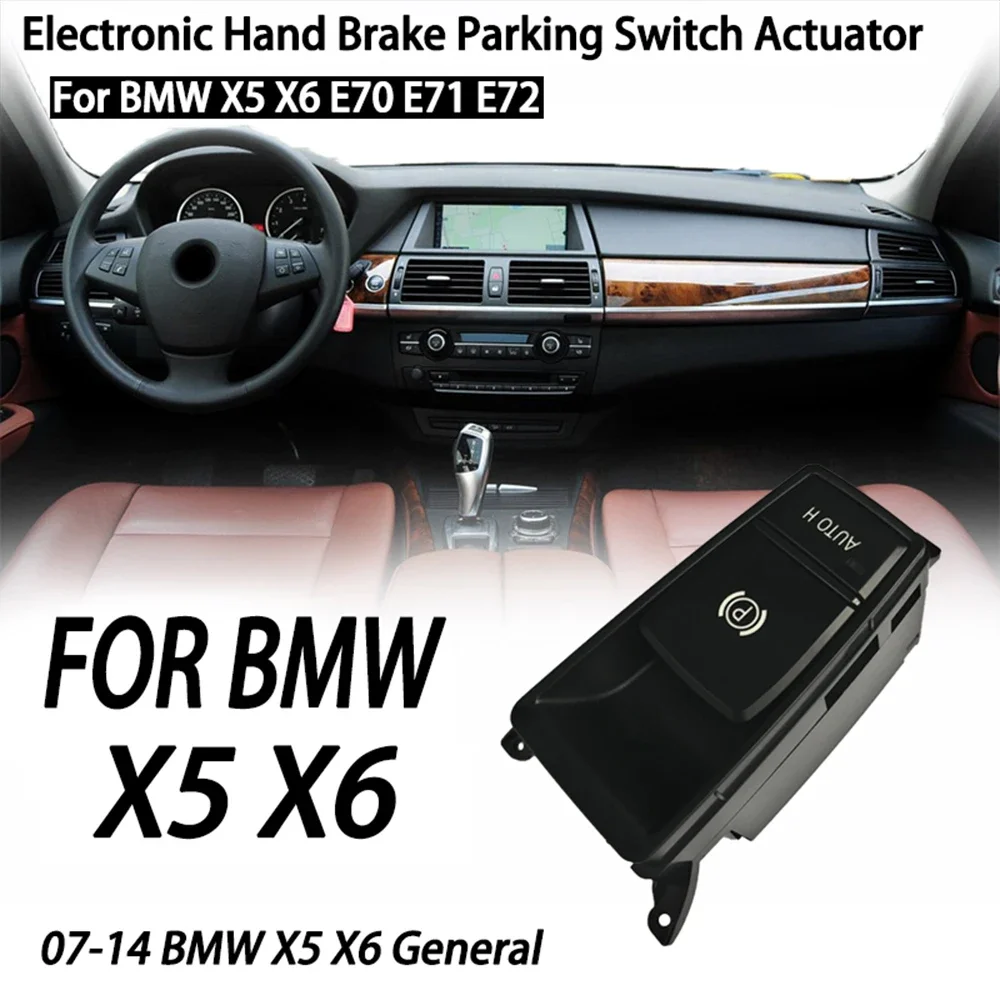 For BMW E70 X5 E71 E72 X6 Parking Hand Brake Park Control Switch Button 61319148508 car accessories