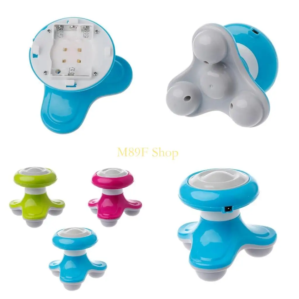 

M89F New Handled Vibrating Massager USB Battery Full Body Massage