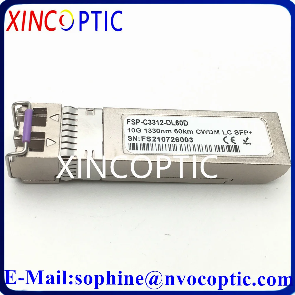 1Pcs 10G 1290nm CWDM SFP+ 60KM SFP+ LC Fiber Transcevier Module and 1Pcs 10Base SM 1270nm Duplex LC Optic Module For Huawei