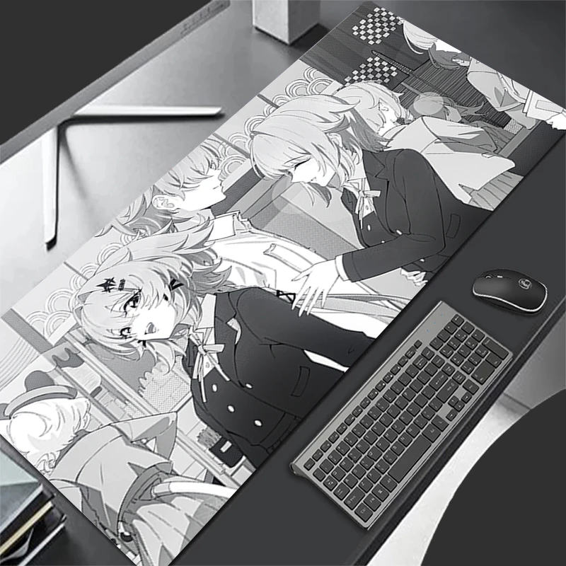 

Mousepad Zenless Zone Zero Caesar King Computer Gaming Keyboard Pad Pattern Mouse Pad Rubber Mat Desk Mat HD Non Slip Mouse Mat