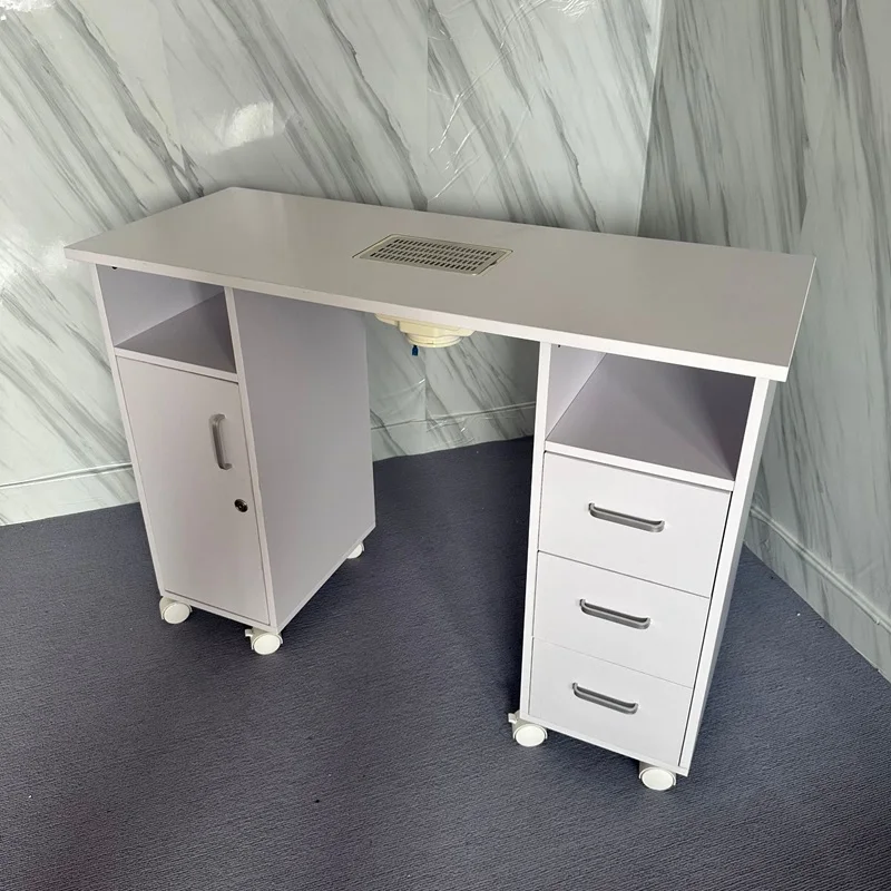 Modern  Nail Table Beauty Nail Table with Dust Collector