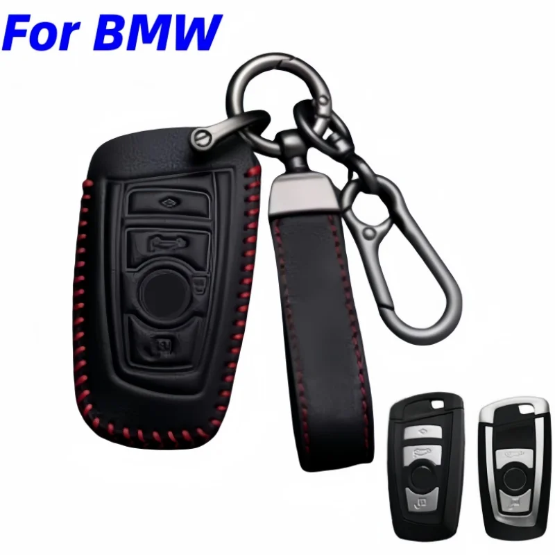 

Oli Leather Car Key Case Cover For BMW 1 3 5 7 Series X1 X3 X4 X5 X6 F10 F20 F30 F34 F11 F15 F16 F25 F31 M3 M4 E34 Accessories