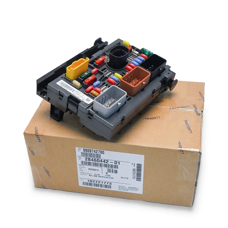 Under Bonnet BSM Control Unit R02/R19 Fuse Box For Citroen C4 C6 PICCASO  407 5008 RCZ 9807028580 9809742780