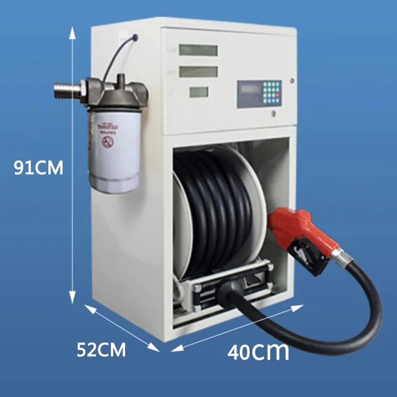 Dozownik paliwa 95 TYP nafta/diesel mini mała mobilna pompa dozownika paliwa LCD benzyna 60-70L/min