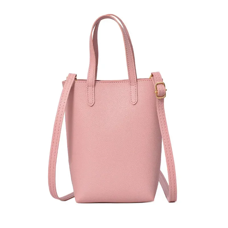 Women Crossbody Bags Mini Mobile Phone Pouch Simple Handbags for Lady Single Shoulder Bags Small Tote Purses Bolsa Feminina