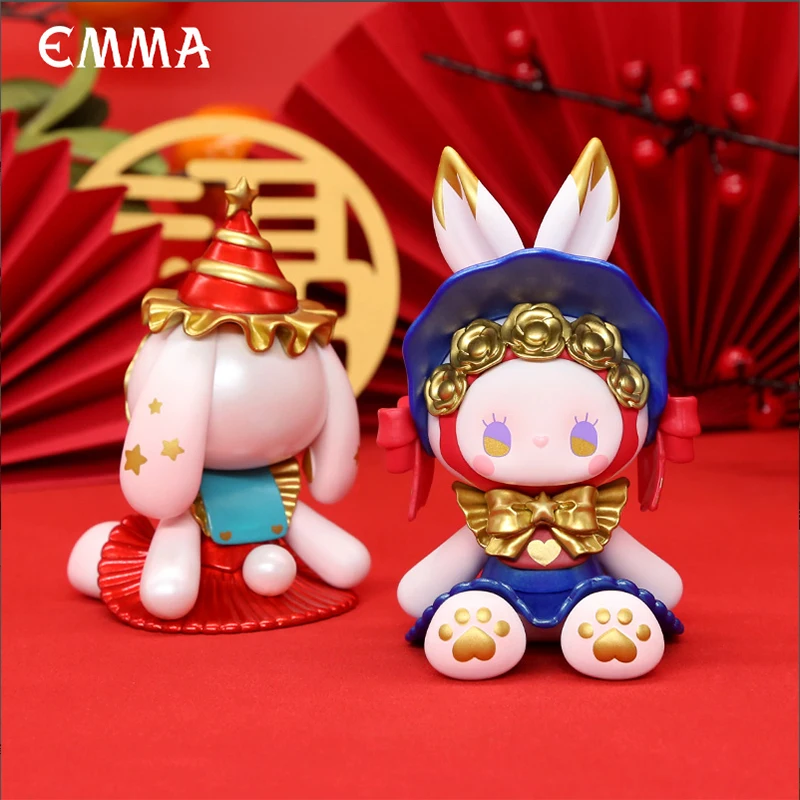 EMMA Limited Model Secret Forest Wishes Come True New Year's Series Cute Figure Doll Kawaii Decoration for Girls Creative Gift