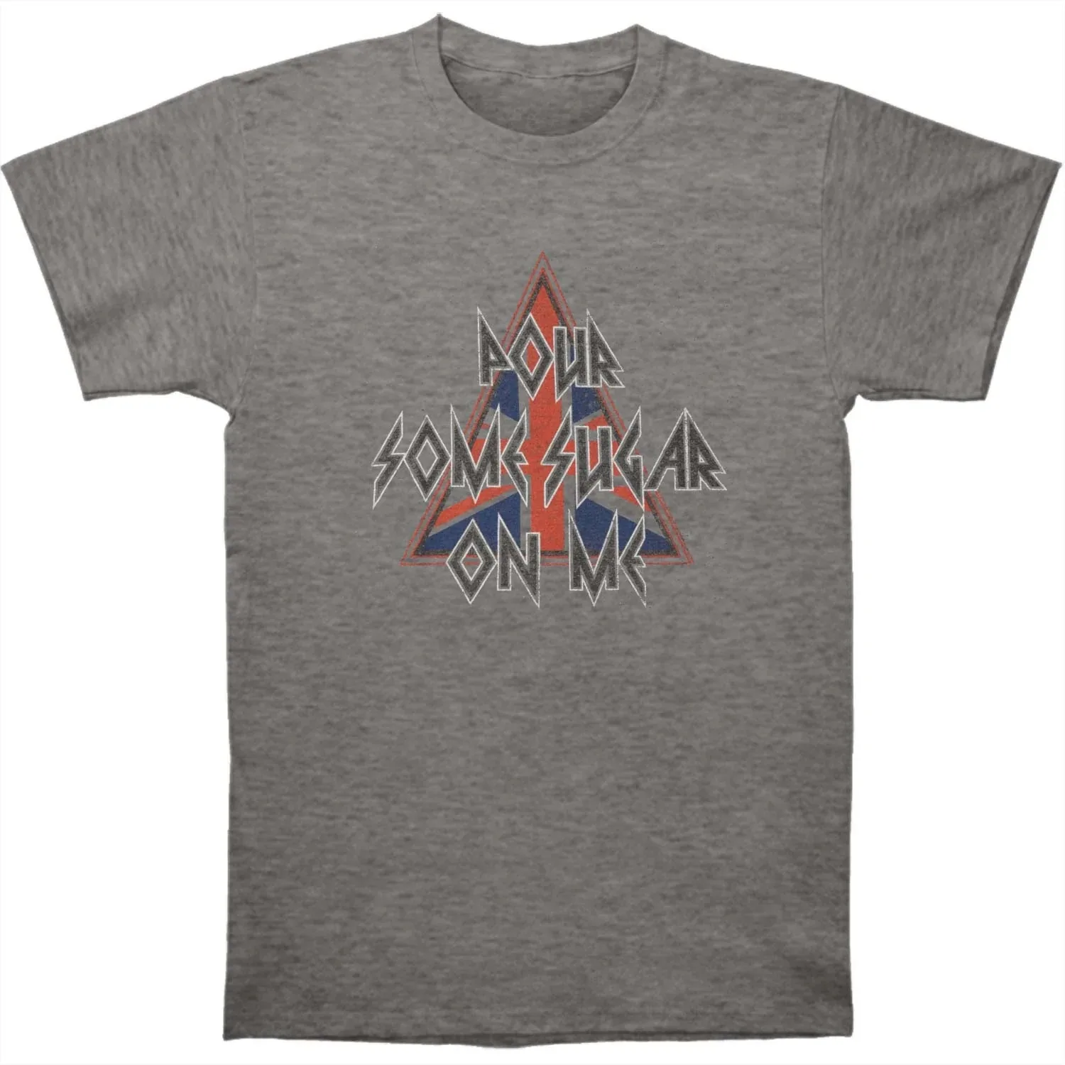 

Def Leppard Pour Some Triangle T-shirt High-end Luxury Is for Both Men and Women 2026 Summer New Sale Hot
