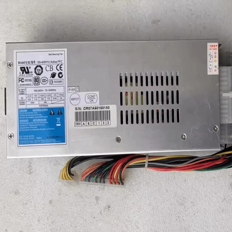 The new 1U server power supply 400W SS-400H1U Active PFC F3 80PLUS