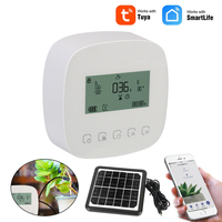 With Solar Panel Intelligent Automatic Water Timer Digital Watering Irrigation Timer WiFi Tuya Micro-drip Irrigation Controller