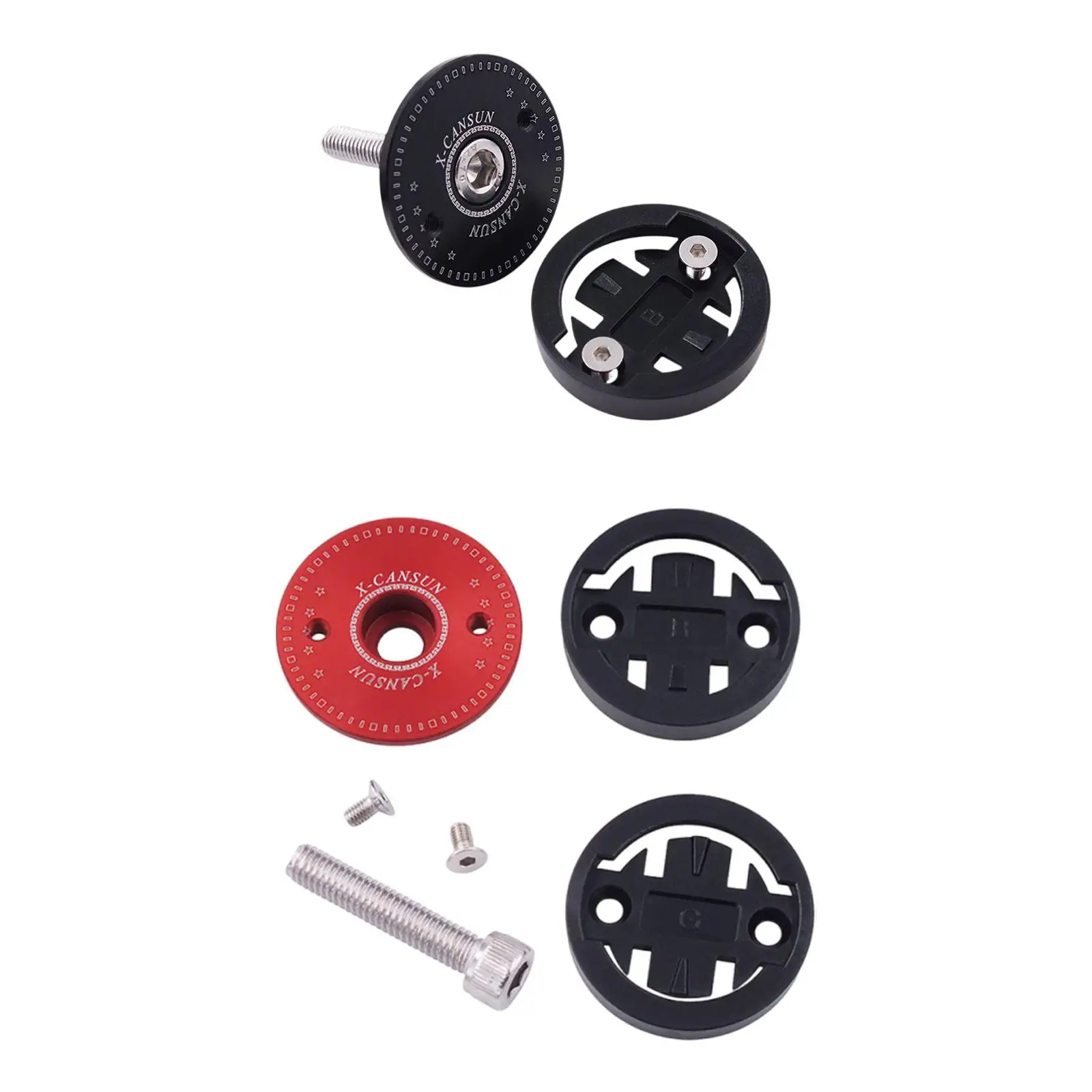 

Bicycle Computer Mount Holder Adapter Aluminum Alloy Accessories for Edge 200/500/520/800/1000 Repair Parts , for Road Bikes