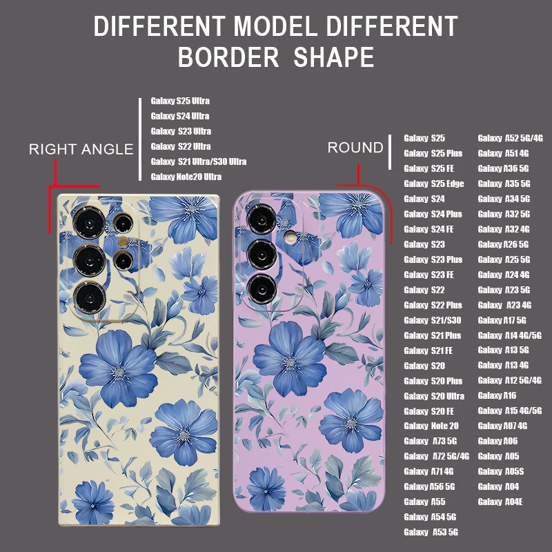 حافظة لهاتف سامسونج جالاكسي S24 S25 FE S25 S23 S22 Ultra A17 A56 A16 A55 A25 A15 A36 A35 5G غطاء هاتف ناعم من البولي يوريثان الحراري #4