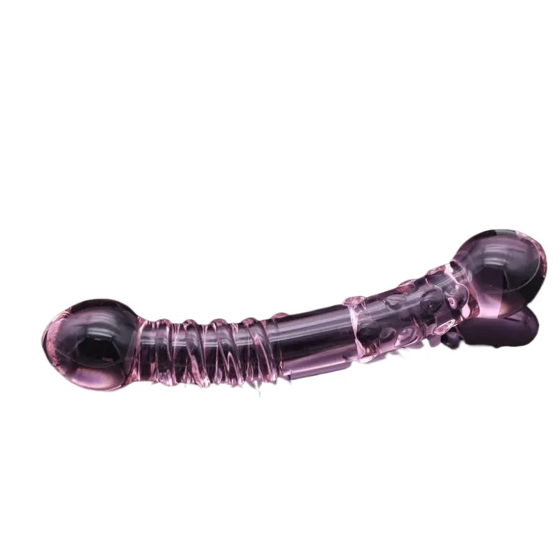 Insert Vagina Crystal Men Gay Masturbator Butt Plug Vagina Ball Pyrex Glass Anal Dildo Bead Adult Sex Toys for Women