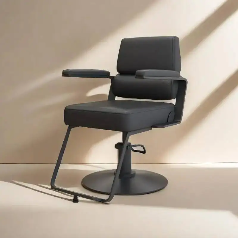 Luxury Light Hair Salon Special Hair Manicure Salon Chair Can Be Lifted And Lowered Barber Chairs Commercial Salon Furniture