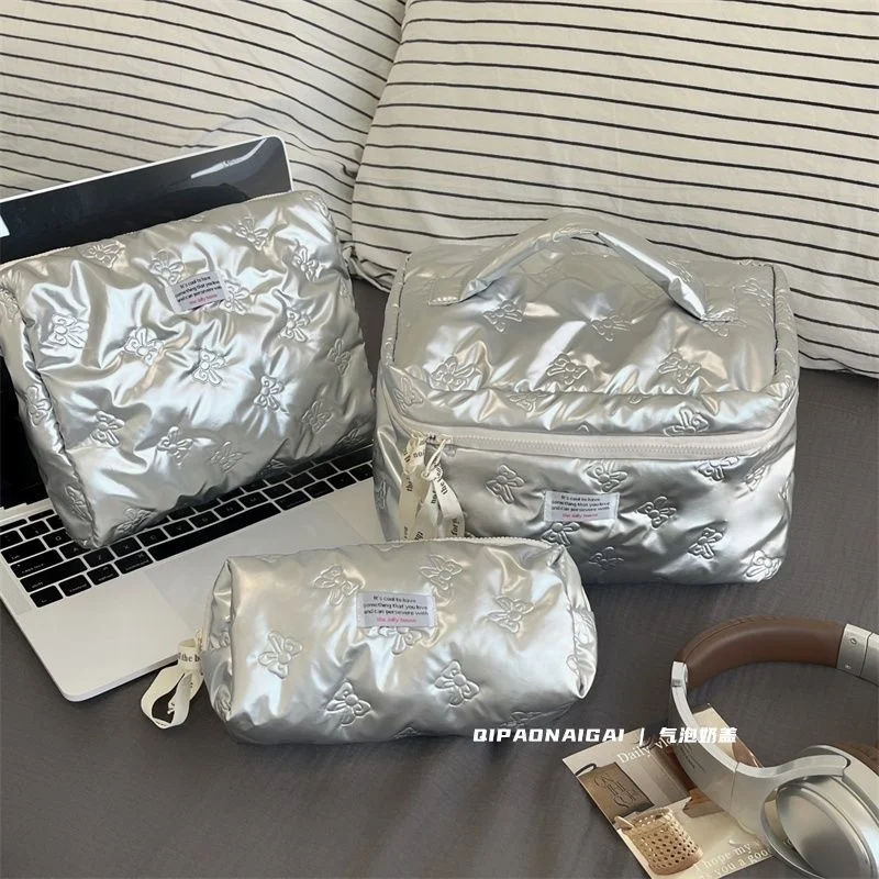 portable-cosmetic-bag-large-capacity-makeup-pouch-zipper-silver-bow-embroidered-travel-toiletry-organizer-storage-case-women
