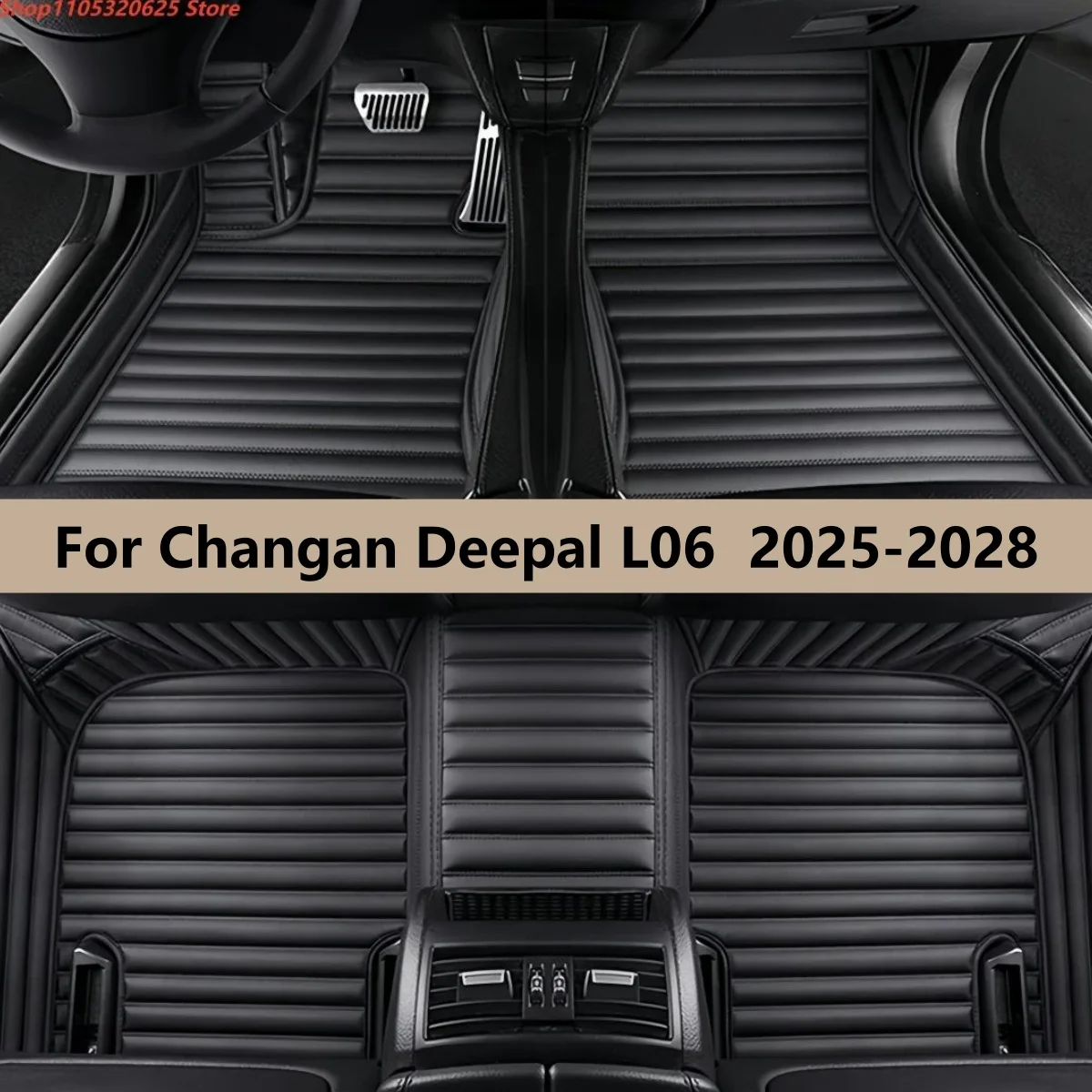 

Автомобильные кожаные коврики для Changan Deepal L06 2025 2026 2027 2028, полный комплект, кожаные маты, автоаксессуары