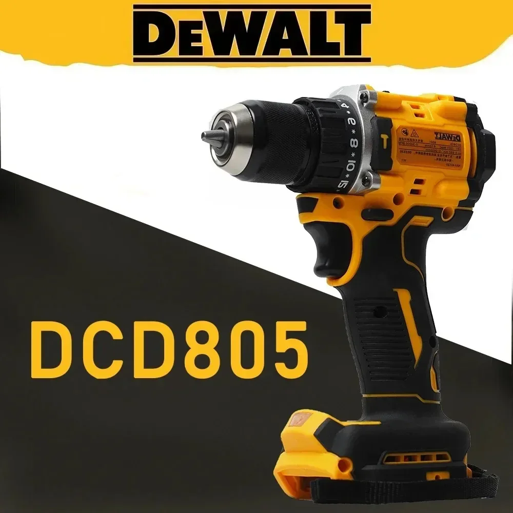

DEWALT DCD805 20 В Высокопроизводительная бесщеточная аккумуляторная ударная дрель и отвертка — идеально подходит для Pros и DIYers