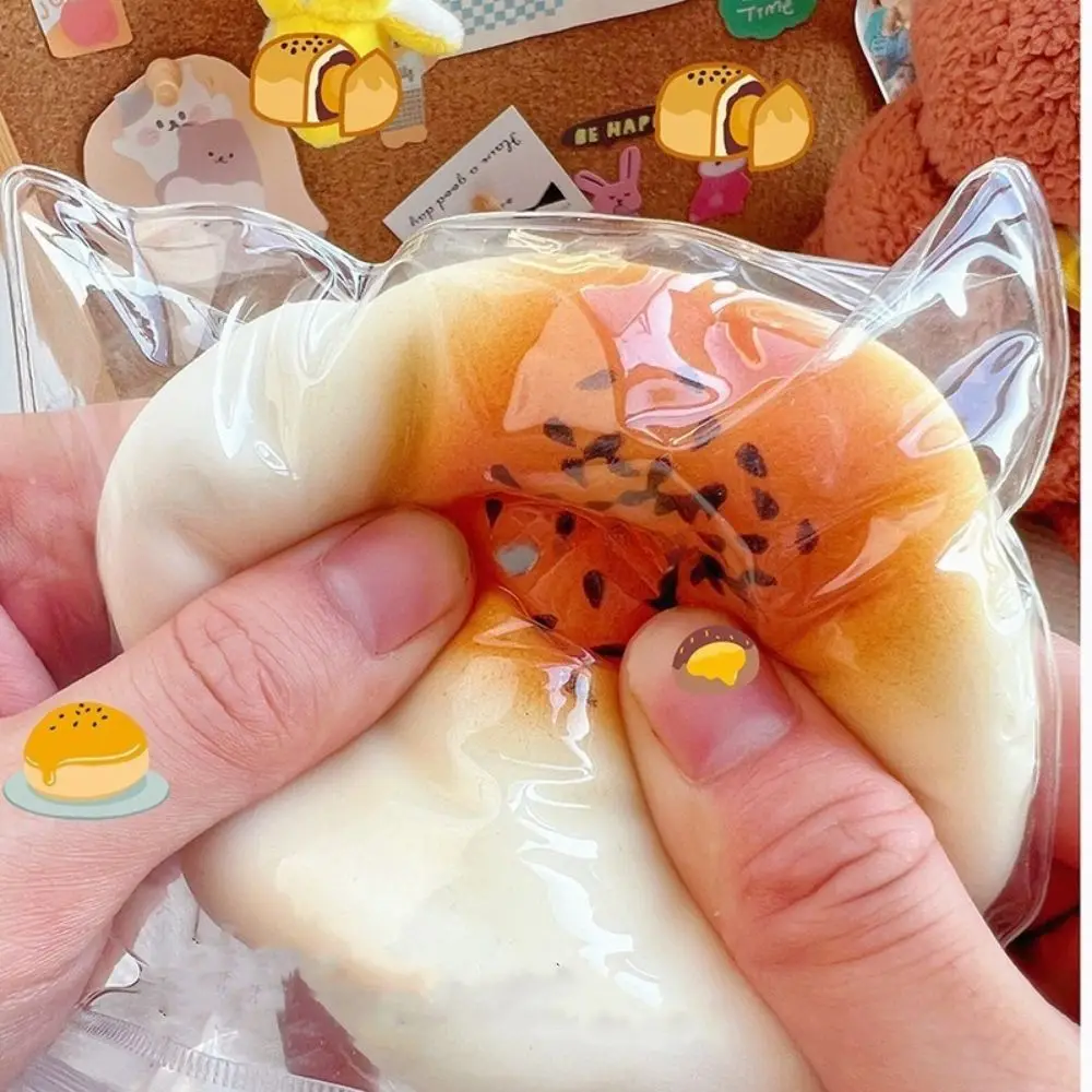 Silicone Vent Squeezing Toys Interesting Relaxed Decompression Animal Toy Cute Creative Cake Food Toy Kids Gift