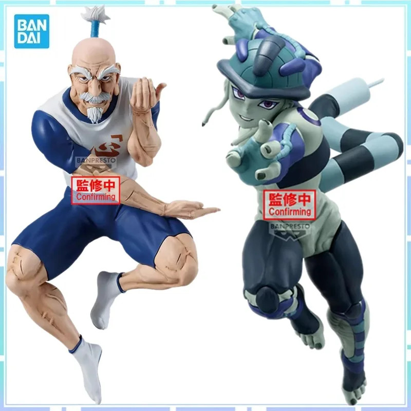 Bandai Original BANPRESTO Anime HUNTER HUNTER VIBRATION STARS Isaac Netero Meruem PVC figura de acción juguetes de modelos coleccionables