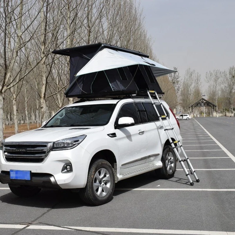 Arcadia Camp Aluminum Hard Shell Z-shaped 4 People Camping Car Roof Top Tent