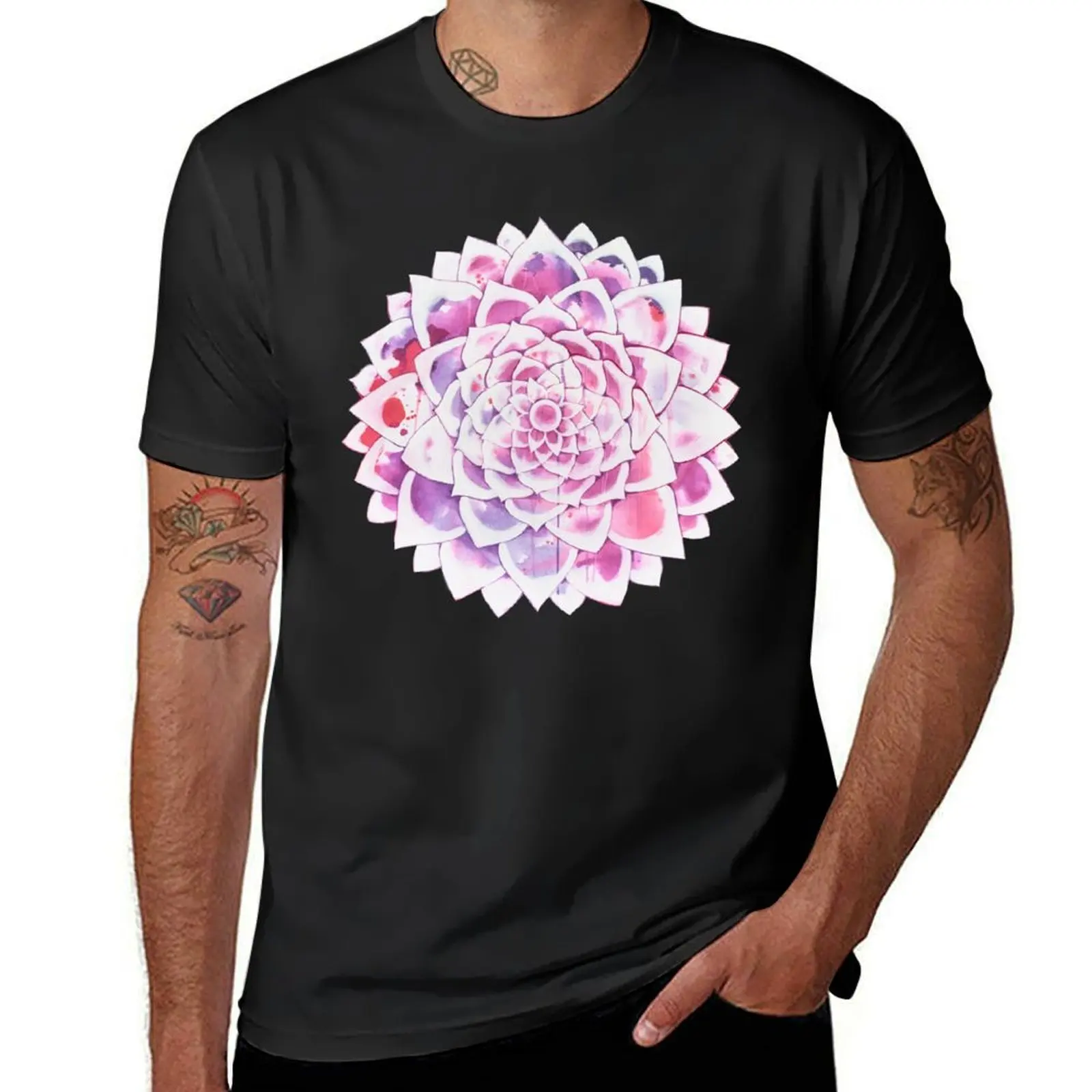 

Flowering Mandala T-Shirt graphic t shirts graphic tee shirt anime stuff cheap stuff mens t shirts