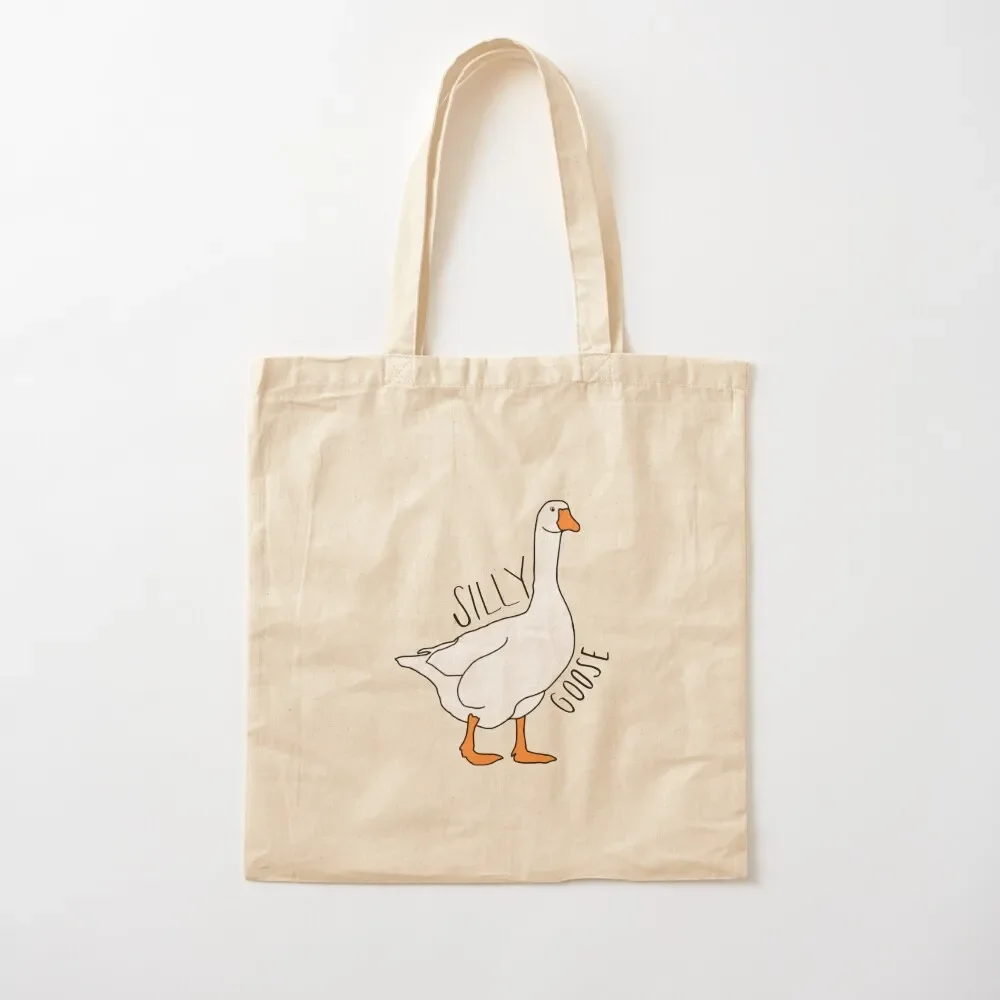 silly goose! Tote Bag tote bag canvas Canvas bag shopper bags