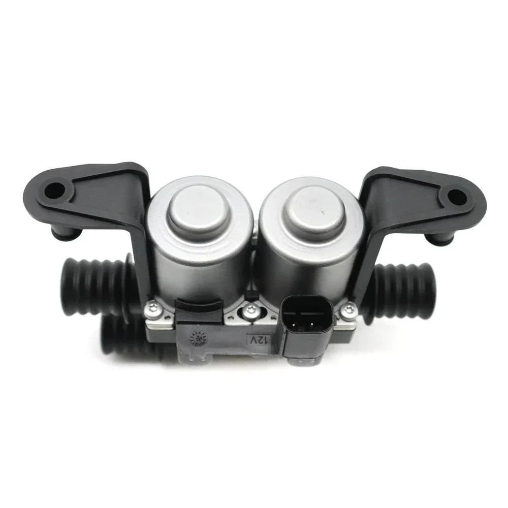 A/C Heater Water Valve Dual Solenoid For BMW M5 M6 525i 64128374995 64116931708 view 4