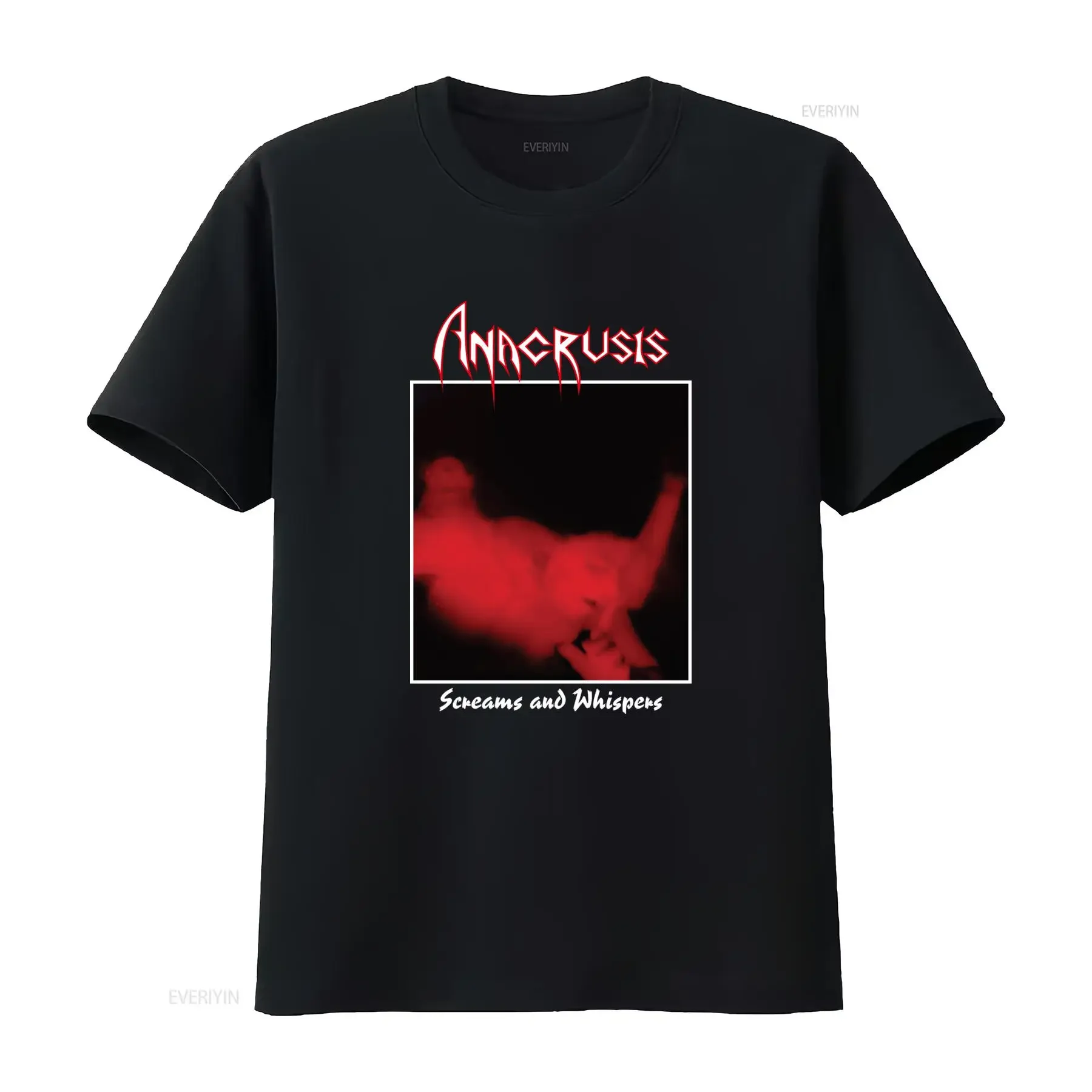 New DTG T Shirt Anacrusis Screams And Whispers Available in Sizes S M L XL 2XL 3XL 4XL 5XL 6XL 7XL vintage Washed Stylish