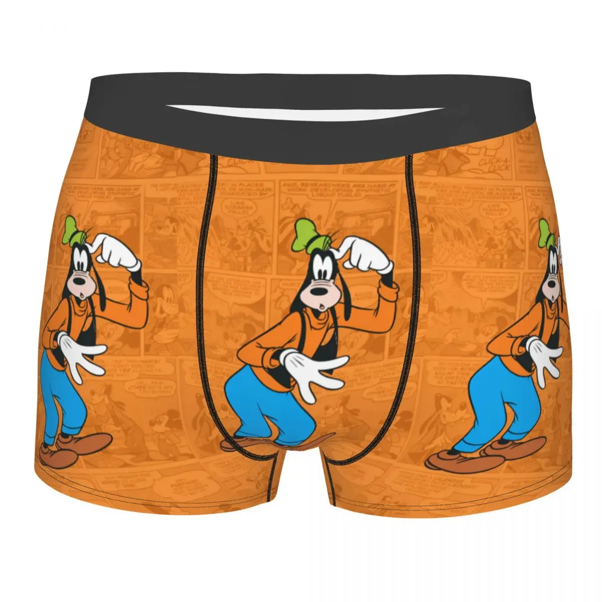 

Custom Goofy Cartoons Underwear Male Print Manga Boxer Shorts Panties Briefs Breathable Underpants