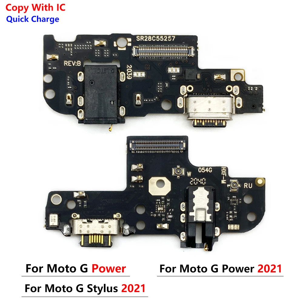 USB Charger Connector Charging Socket Load plate Micro Board Cable For Motorola Moto G51 5G G71 G22 G31 G Pure Stylus Power 2021