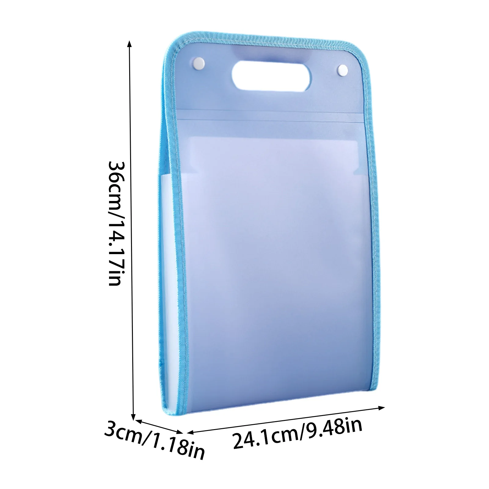 Multi-layer A4 Paper File Folder Large Capacity Important Planning File Organizer Suitable for School Business Office