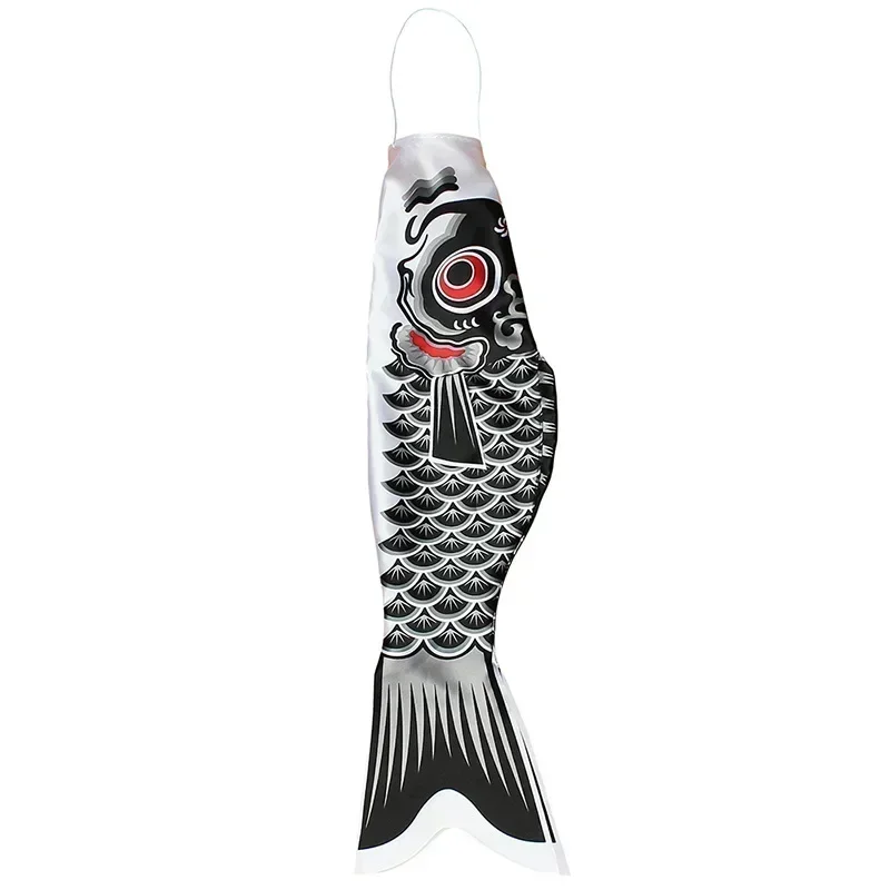 40cm japonais carpe Windsock Streamer poisson drapeau cerf-volant dessin animé poisson coloré Windsock carpe vent chaussette drapeau Koinobori cadeau nouveau