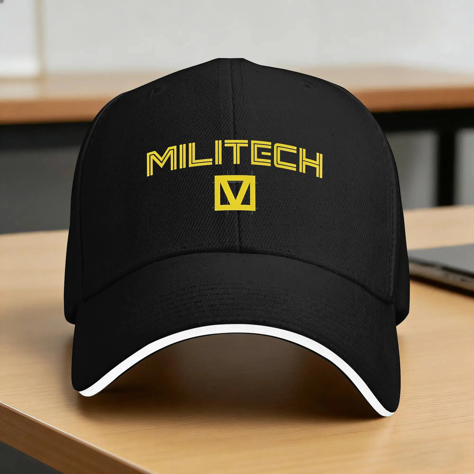 MILITECH Cyber 2077 Punk Baseball Cap  Unisex-Teens Design Trucker Hat Spring Classic Hunting Camping Breathable Baseball Caps