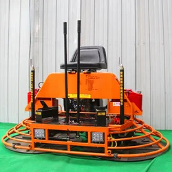 Super Promotion Helicopter Concrete Polishing Machine Riding Electric Trowel Efficient Dual Power Concrete Polishing Machine