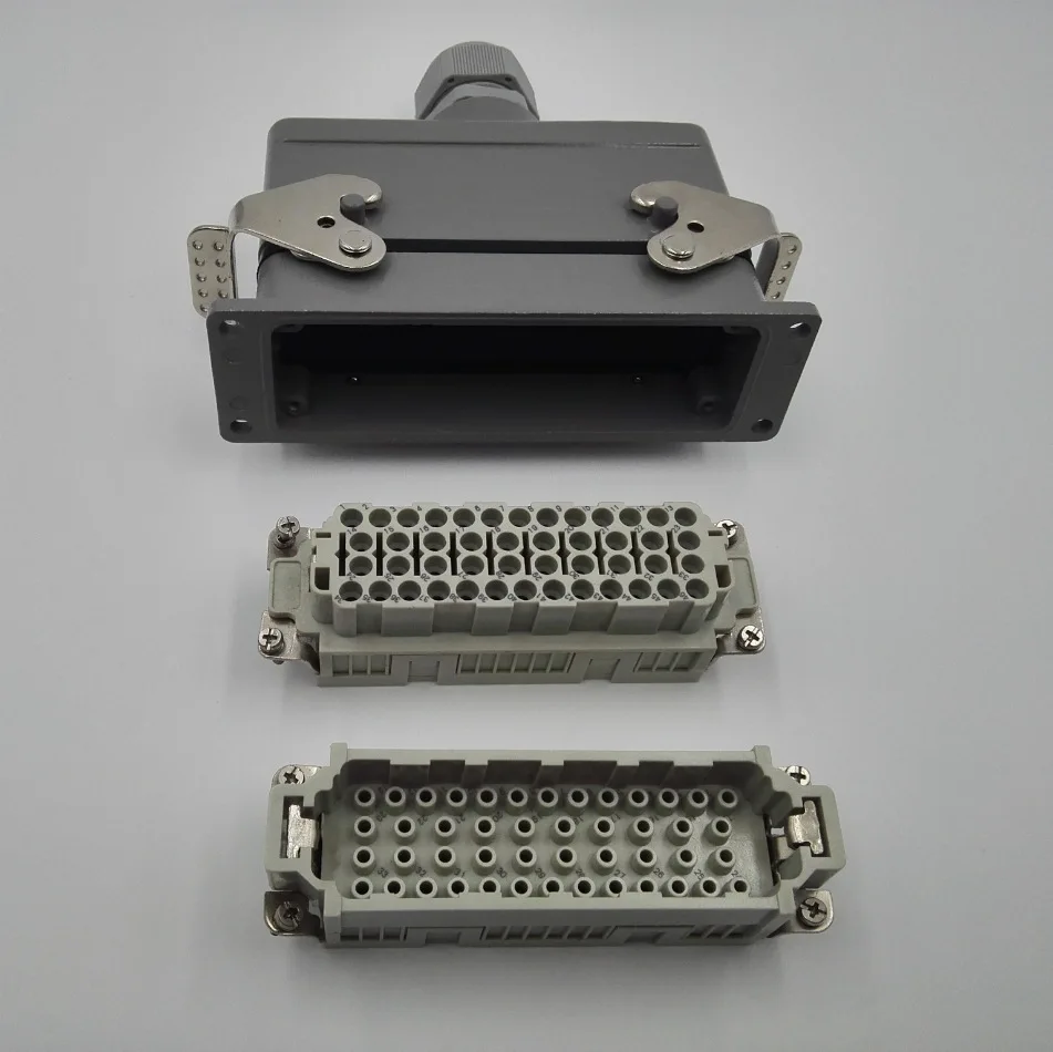 Heavy duty connector, high-voltage cabinet connector, train locomotive connector, industrial waterproof aviation plug HEE046