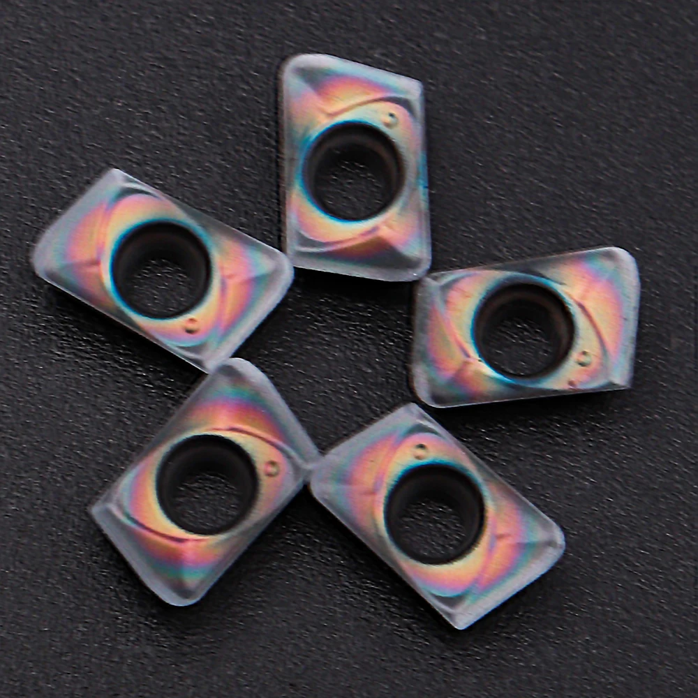 Inserts en carbure multicolore, outil de tournage interne de haute qualité, outils de tour de coupe CNC R-M
