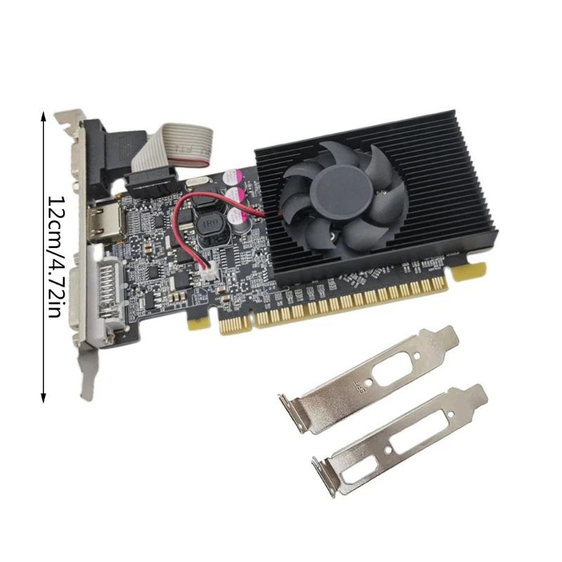 Powerful 2GB Visual Enhancer, 64 bit, 625MHz Frequency Upgrades Your Computer QXNF