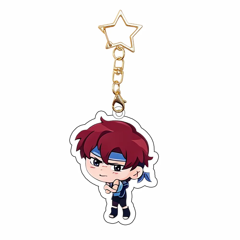 for Fields of Mistria Juniper Ronan Valen Hayden Nyx Acrylic Keychain Game Peripheral Q Version Ornament Backpack Pendant Gift