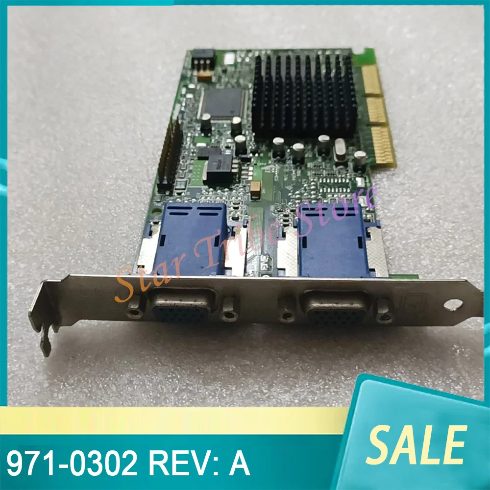 

G45FMDHA32DB 971-0302 REV: A AGP Dual VGA Graphics Card