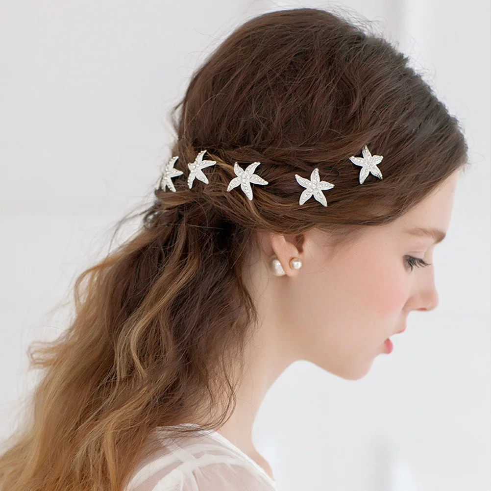 

20pcs Crystal Hairpin Rhinestone U Shape Bridal Wedding Decorative Accessories Fashion Design Hairstyle Tool