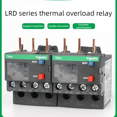 Imagen 2 del producto Relé eléctrico Schneider LRD01/3/5/6/7/8/10/12/14/16/21/22/32C Relé de sobrecarga térmica LAD7B106C
