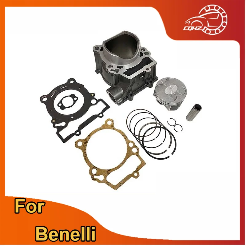 CQHZJ Motorcycle 72mm Cylinder Kit For Benelli TNT250 TNT25 TRK251 BN251 Leoncino 250 BJ250 15A 15E 172FMM PIAGGIO QJ250 Scooter