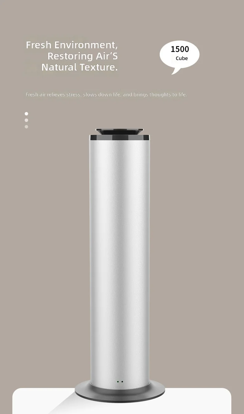 Smart Aroma Diffuser, Automatic Fragrance Machine, Floor Standing Essential Oil Dispenser, Scent Diffuser, 120ml Capacity