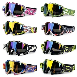 Motorrad brille Radfahren Outdoor-Sport brille Berg Offroad-Helm brille wind dichte Brille