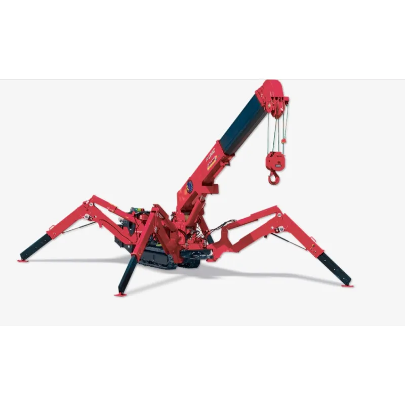 Electric Spider Crane Portable Lifting Crane Machine Build Crawler 2t 3t 5t 8t Mini Spider Crane