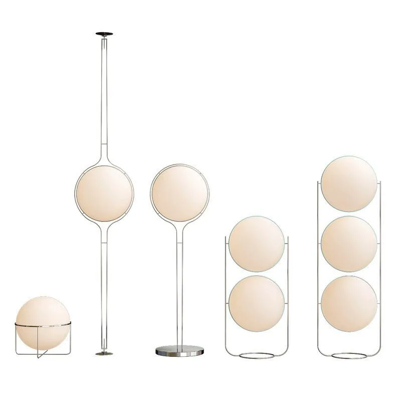

Nordic art Bauhaus medieval ball floor lamp living room sofa simple bedside lamp designer decorative standing lamp