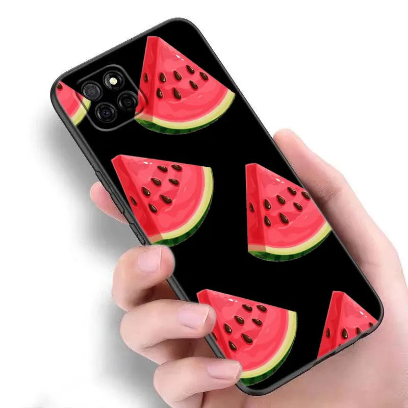 fruit  Lemon Watermelon Pineapple Case For Samsung A13 A22 A24 A32 A14 A23 A25 A34 A52S A53 A54 A73 5G A11 A12 A31 A33 A50 A51