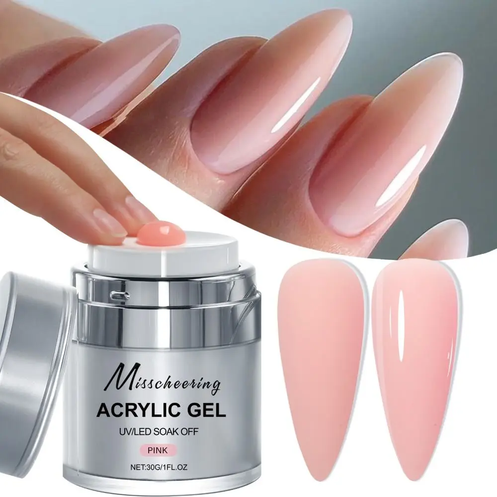15/30gクイックビルダーネイルジェル ホワイトヌードピンククリア 多機能ネイルアートエクステンションジェル ソークオフUV LEDアクリルジェル サロン用