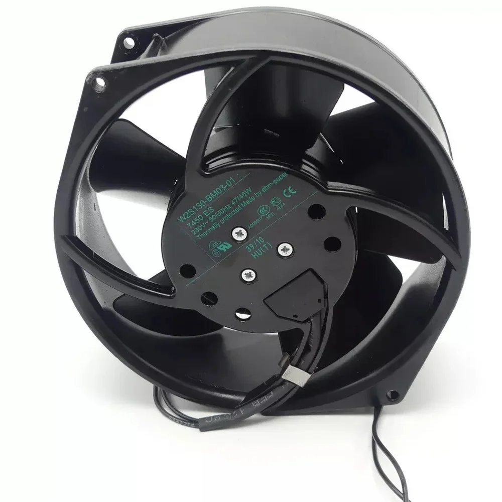 W2S130-BM03-01/7450ES speed axial cooling fan Inverter Large Air Volume Cooling Fan  AC Industrial Axial Flow Cooling Fan