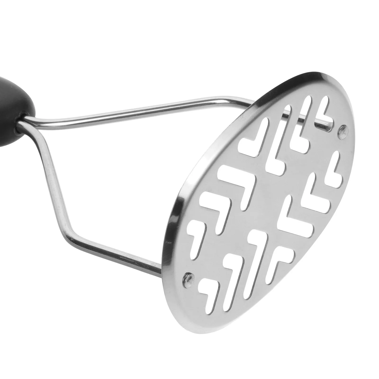 

Potato Masher Vegetable Ricer Kitchen Tool Stainless Steel Manual Presser Crusher Reusable Portable Mashed Potato Smasher